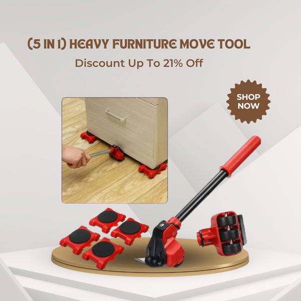 AgonX™ (5 In 1) Heavy Furniture Move Tool