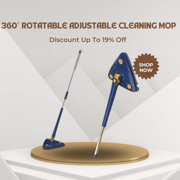 AgonX™ 360° Rotatable Adjustable Cleaning Mop