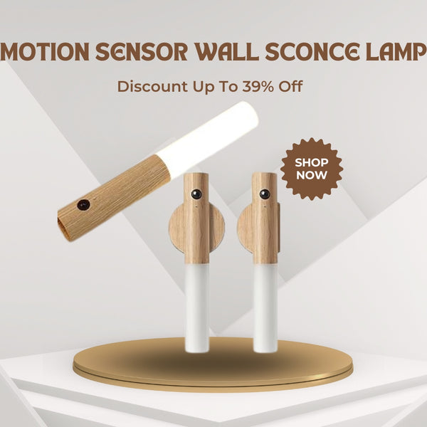 AgonX™ Led Induction Motion Sensor Wall Sconce Lamp